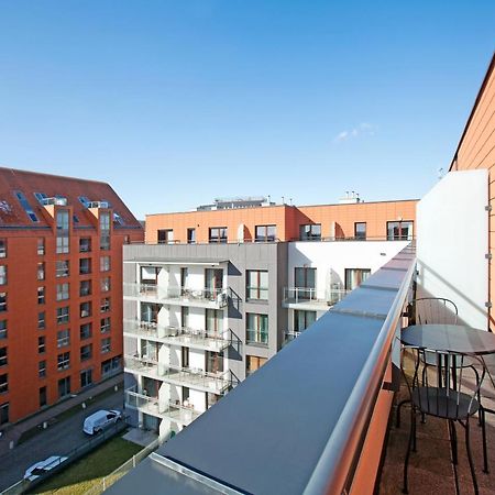 Marine Studio With Balcony And Parking By Tyzenhauz Danzig Exterior foto